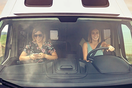 An illustration of common tire and wheel damages, relevant to RV tire insurance.